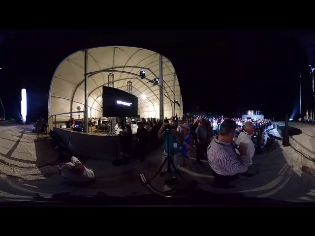 SpaceX Media Presentation 360 VR View In 4K!