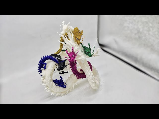 How to Make 3D Dragon Model with SLA 3D Printer?