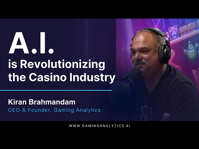 AI for Casinos: Interview with Kiran Brahmandam, CEO of Gaming Analytics