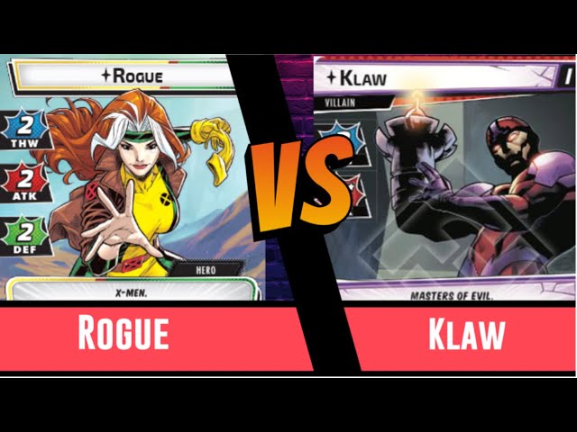 Marvel Champions | Rogue | Vs Klaw | True Solo | Protection | Deck Testing | Mojo Mania | Pre Con