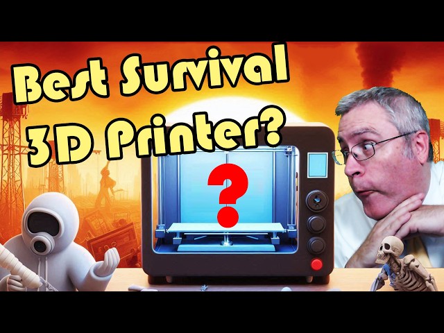 What's the best survival 3D Printer? Creality vs Flashforge vs BambuLabs vs Qidi