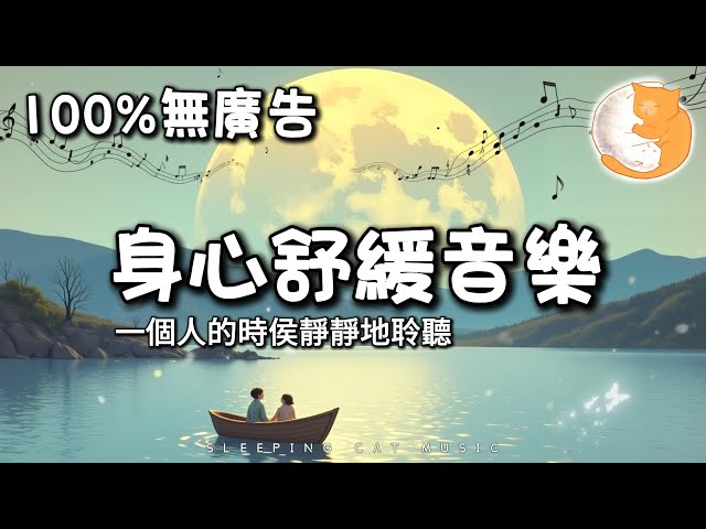 【100%無廣告】身心舒緩音樂 睡眠是人類的天然藥物 保持身心健康丨一個人的時候靜靜地聆聽 獨享一個人的時光 放鬆一天的疲勞