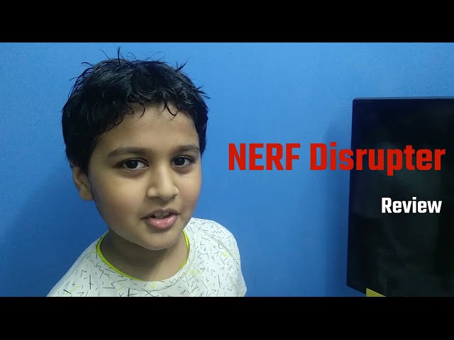 Nerf Elite Disruptor Review | Nakul Vinod | Toys Review