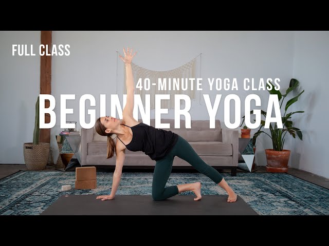 😊 40-Minute Yoga Class for BEGINNERS