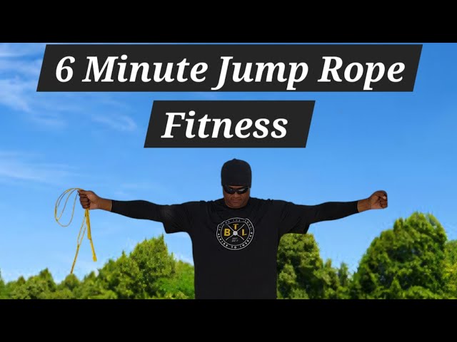 Busy 9 to 5 Job Workers Rejoice! 6 Minute Jump Rope Solution!