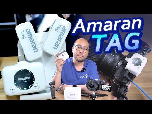 รีวิว Amaran Tag Wireless Microphone จิ๋วไร้สาย 2 ตัวส่ง สามพันกว่า ใช้ได้ทั้งคอม มือถือ กล้อง