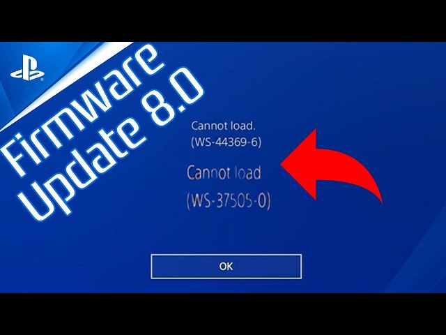 PlayStation 4 Update Version 8.0 | PlayStation Friends List Not Loading