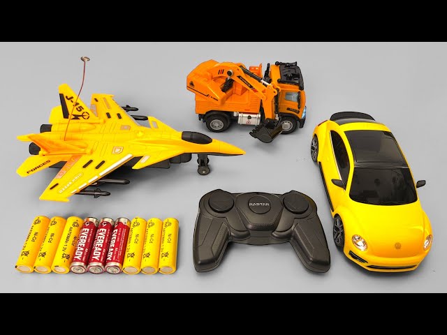 Unboxing Car Remote Control, Rc Plane Radio Controller, RC Truck Excavator, Train, Police Car, Train