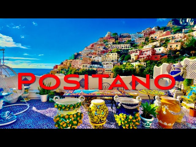 171. POSITANO IN WINTER🎄‼️Walking Tour along the sea. SILENCE, BEAUTY AND COMPLETE RELAXATION