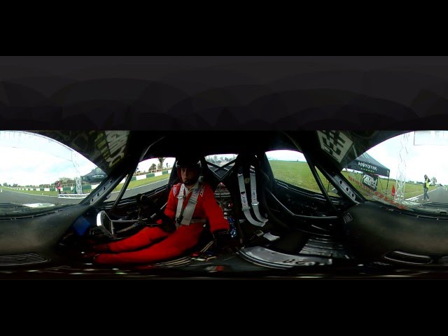 MicksGarage 360° Ride-along with Keilan Woods On-board Nissan 180sx Irish Drift Championship 2016