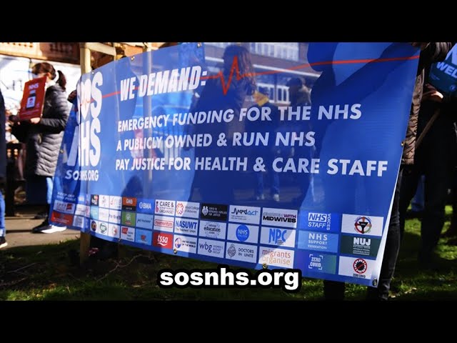 SOS NHS! Over 70 rallies around the UK