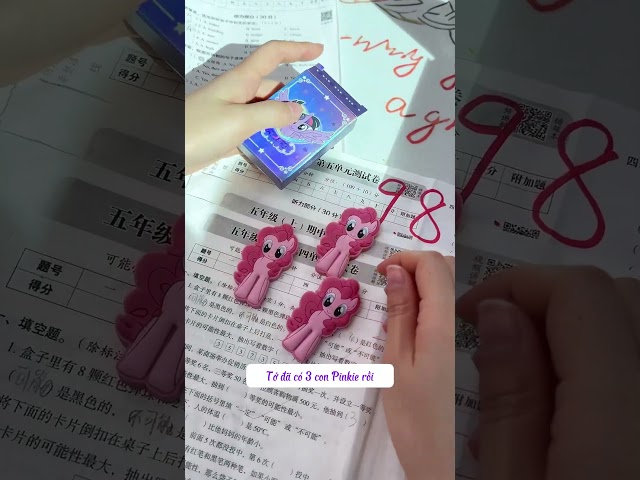 Hộp mù My Little Pony dễ thương #pony #stationery #blindbox