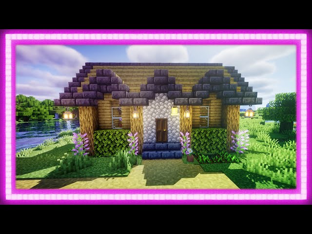 Small house in village 🏠 #minecraft Building 🏠