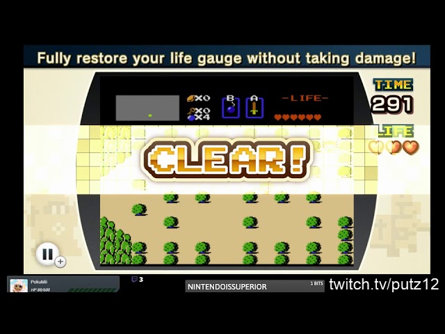 NES Remix LoZ stage 12 WR