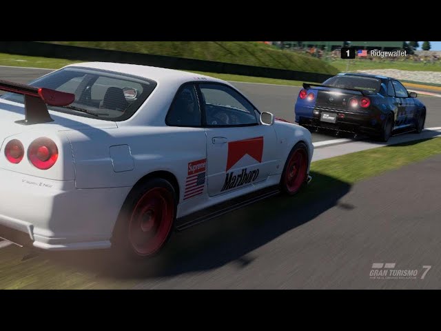 GT7 -tune test- R34 GT-R's