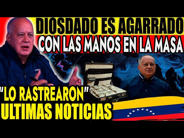 🔴 SE LE CAYERON LOS KILOS AL RASTREADO Y DESESPERADO DIOSDADO CABELLO EN VENEZUELA