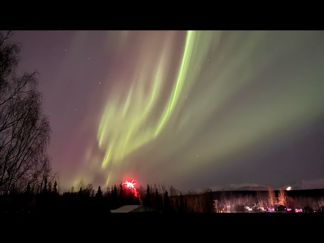 Northern Lights On New Years