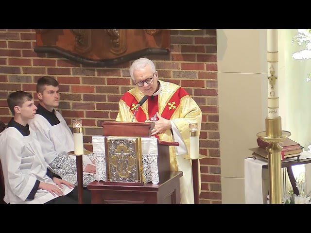 Fr. Miles Walsh's Homily | Divine Mercy Sunday, Year B | 4/7/2024