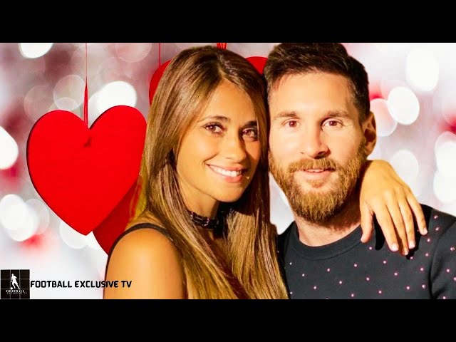 Incredible LOVE of MESSI and ANTONELLA