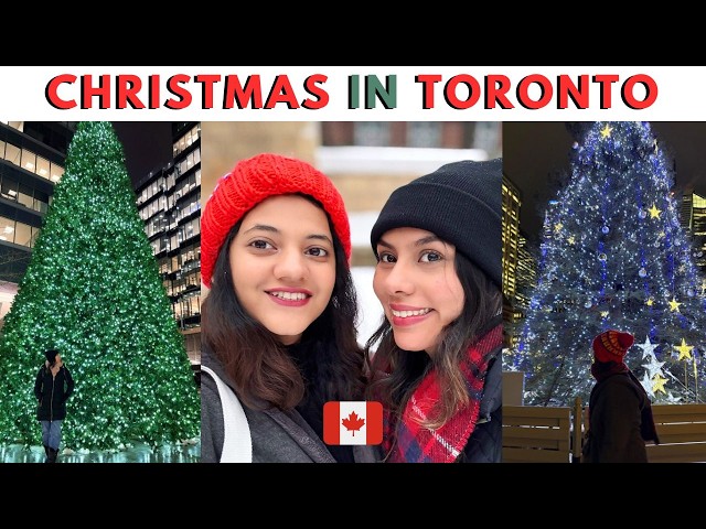 Christmas in TORONTO Vlog 2024 | things to do this holiday season ❄️