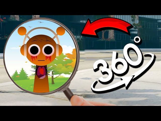 Find Oren Horror - Incredibox Sprunki | Finding Challenge 360º VR Video - TDC Tan