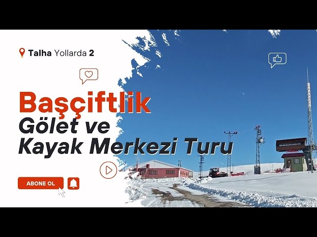 Tokat - Başçiftlik Gölet ve Kayak Merkezi turu. [Talha Yollarda 2]