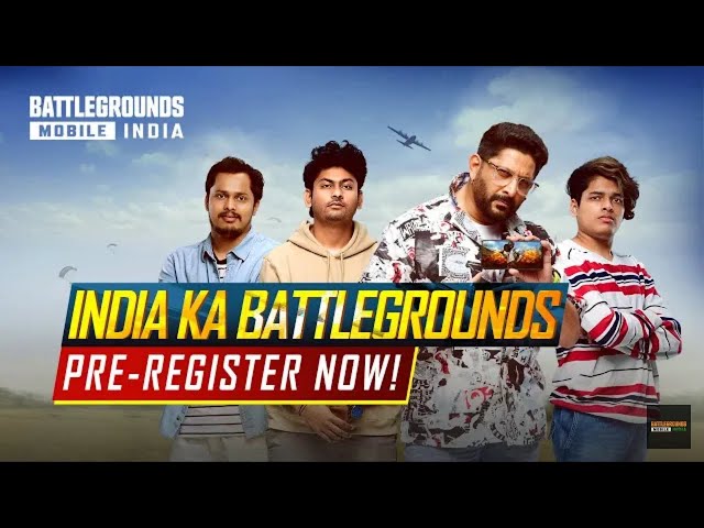 Pre-Register_BATTLEGROUNDS_MOBILE_INDIA || Mydrid Gaming 🔥🔥🔥