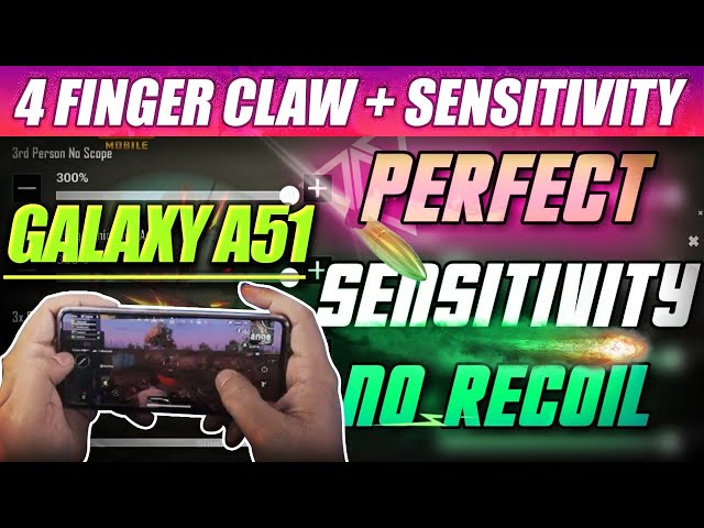 SAMSUNG GALAXY A51 SENSITIVITY SETTINGS | NO RECOIL | GRAPHICS | CONTROLS | GYROSCOPE |  PUBG MOBILE