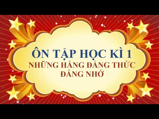 Toán học lớp 8 - Ôn tập học kì 1 ( Tiết 2 )