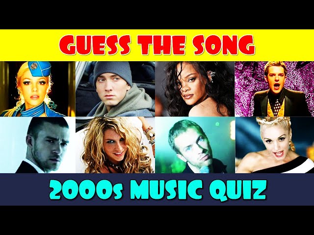 Guess the 2000s Songs Music Quiz