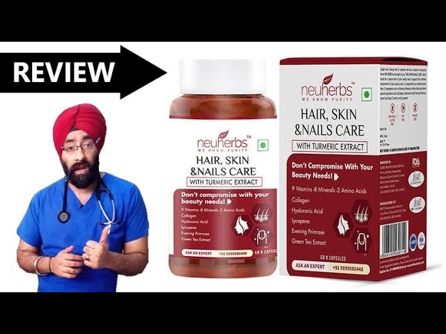 New All in 1 Hair Skin & Nail Care Supplement Review | Dr.Education