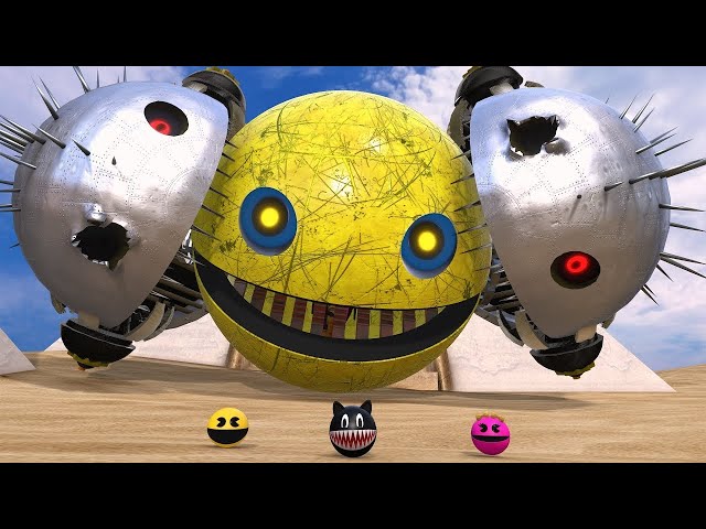 PACMAN Adventures Compilation #2025  | GIANT ROBOT BOSS FIGHT V44