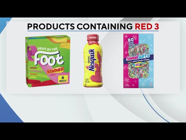 FDA bans Red Dye Three from the food supply