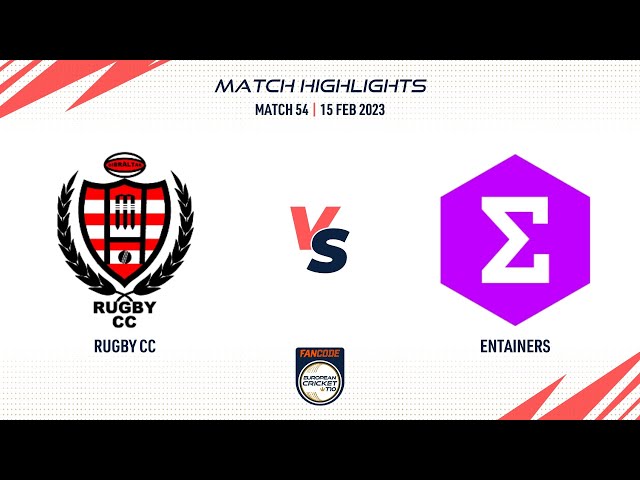 Match 54 - RGC vs ETR | Highlights | FanCode ECT10 Gibraltar | Gibraltar 2023 | ECT23.054