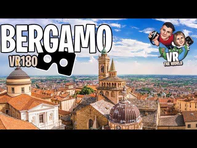 VR in Bergamo | VR180 3D vlog