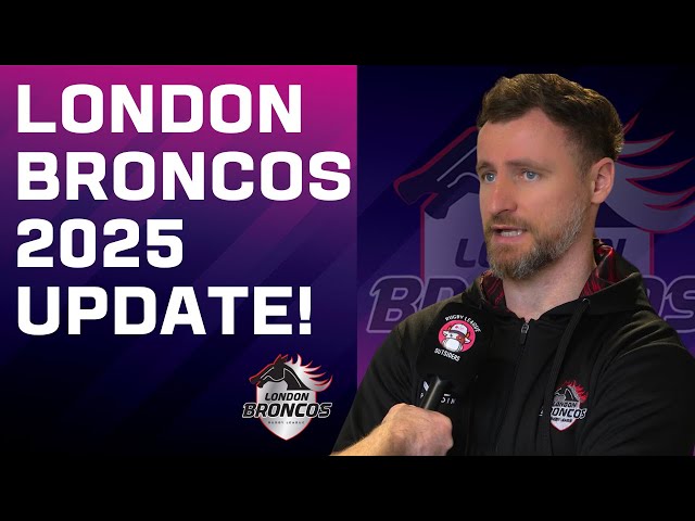 Investment, Ticket Sales & Squad Update with Mike Eccles. London Broncos 2025