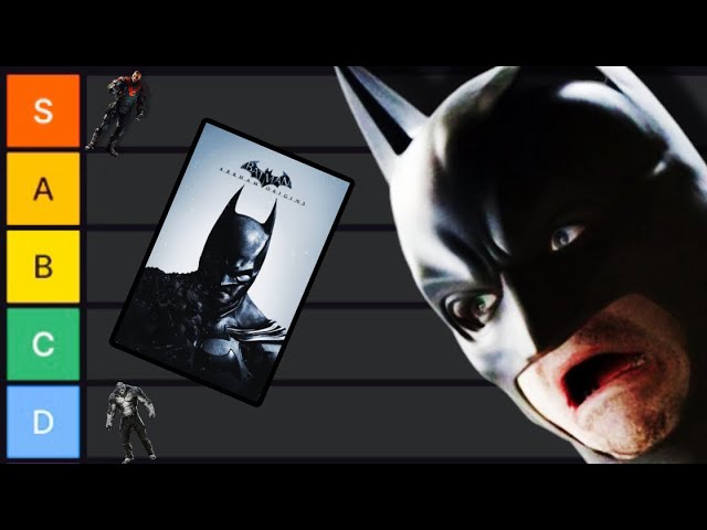 Ranking ALL of the ASSASSINS from Batman Arkham Origins….