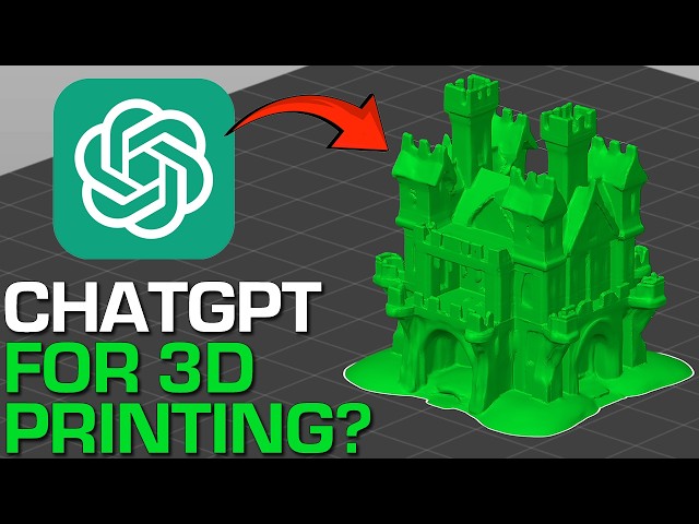 Is This ChatGPT for 3D Printing? | Create Printable 3D Models in SECONDS