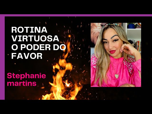 Rotina virtuosa 🎤💎🔥 NÃO SE CANSE DE FAZER O BEM - GÁLATAS 5 -STEPHANIE  #fe  #ROTINA #virtuosas