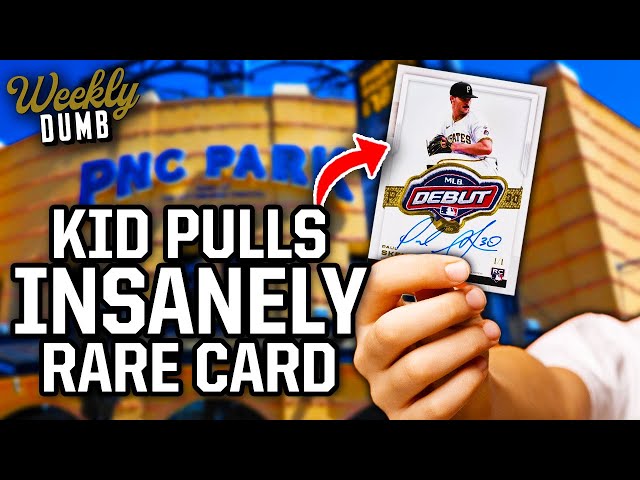 11 year old kid pulls the rarest Paul Skenes card and rejects the Pirates' offer | Weekly Dumb