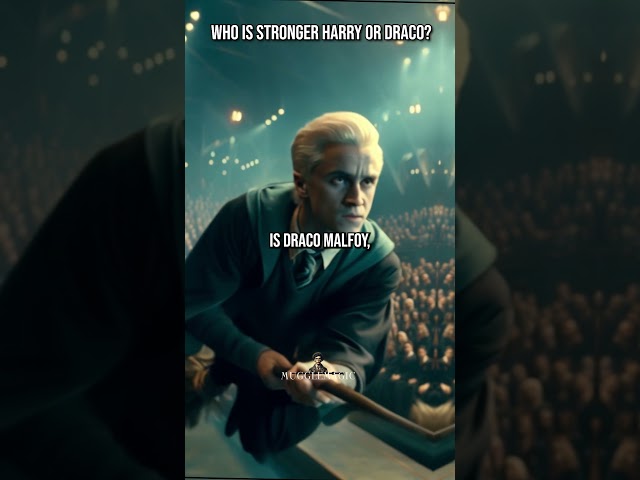 Who is stronger, Harry Potter or Draco Malfoy?#shorts #harrypotter #dracomalfoy