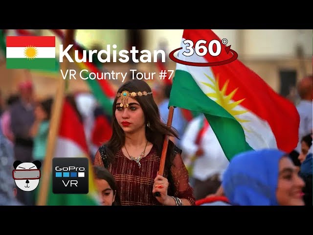 🗺 VR Country Tours | #7: Kurdistan ☀️【360 Video】