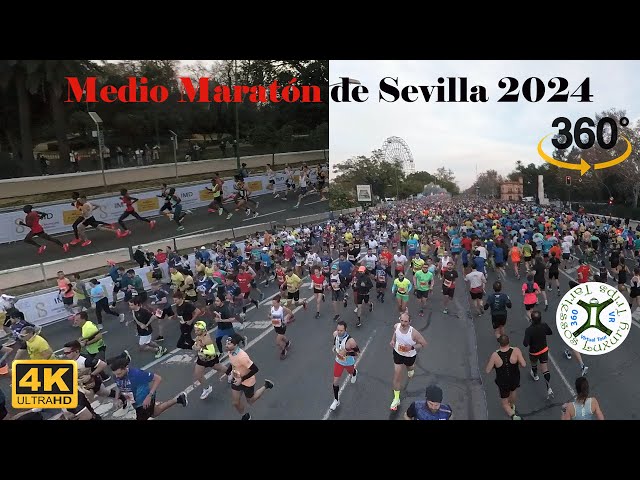 City of Seville Half Marathon 2024 in 360º