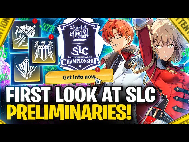 FIRST LOOK AT 2025 GLOBAL SLC PRELIMINARIES! 🤯 [Solo Leveling:ARISE]