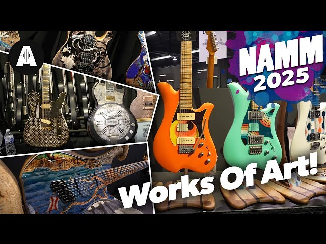 These Guitars Are Works of Art! | Boutique Guitar Showcase Walkthrough NAMM 2025