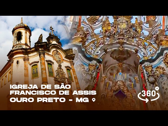 Vídeo em 360º VR GoPro Max 360 - Igreja de São Francisco de Assis (Ouro Preto)