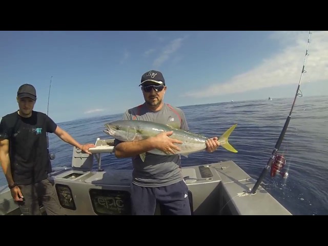 Fishing on board EPIC ADVENTURES NZ 2015