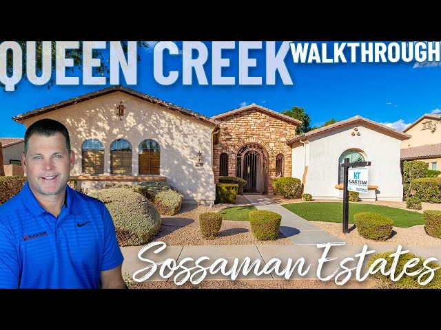 Inside Tour of $1,149,900 Home in Sossaman Estates | Queen Creek Arizona