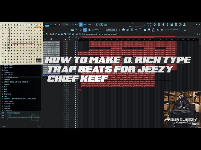 How to make D. Rich Type Trap Beats for Jeezy & Chief Keef