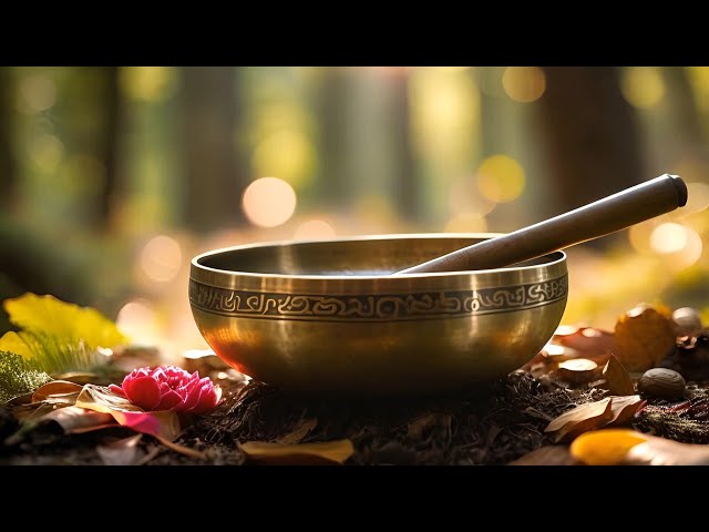 1 Hour Tibetan Singing Bowl & Wind Chime | Ultimate Stress Relief & Deep Relaxation | Healing Sounds